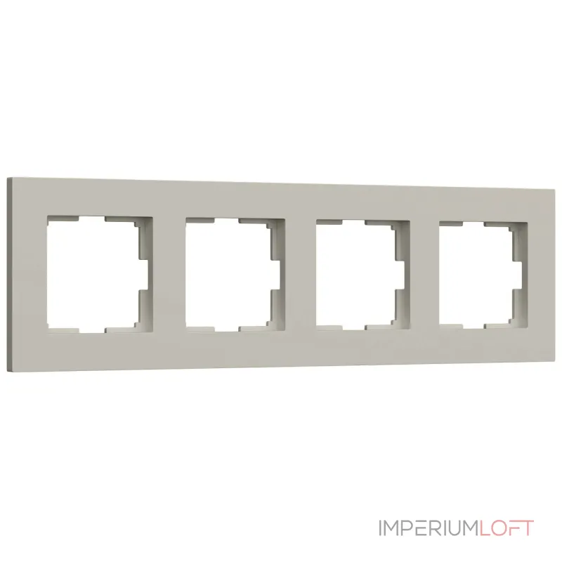 Рамка на 4 поста Slab Werkel W0042917 Рамка на 4 поста Slab Werkel W0042917