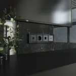 Розетка с заземлением и шторками Werkel W1271108