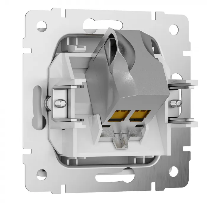Розетка Etheret RJ-45 cat 6A экранированная Werkel a069684 от ImperiumLoft