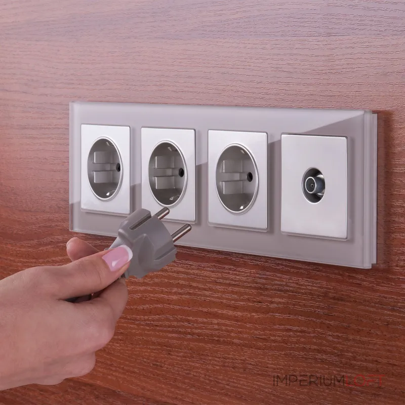 ТВ-розетка проходная Werkel W1184006 ТВ-розетка проходная Werkel W1184006