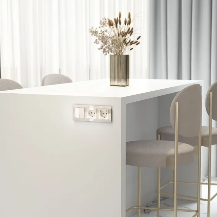Розетка с заземлением Werkel a064060 от ImperiumLoft