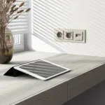 Розетка с заземлением и шторками Werkel a069463
