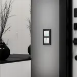 Выключатель двухклавишный проходной с подсветкой Werkel W1222101
