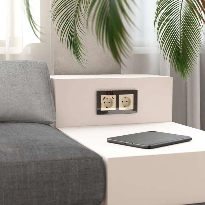 Розетка с заземлением Werkel a064060 от ImperiumLoft
