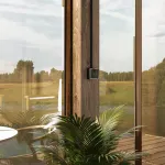 Выключатель двухклавишный с подсветкой Gallat Werkel a050975