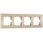 Рамка на 4 поста Slab Werkel W0042911