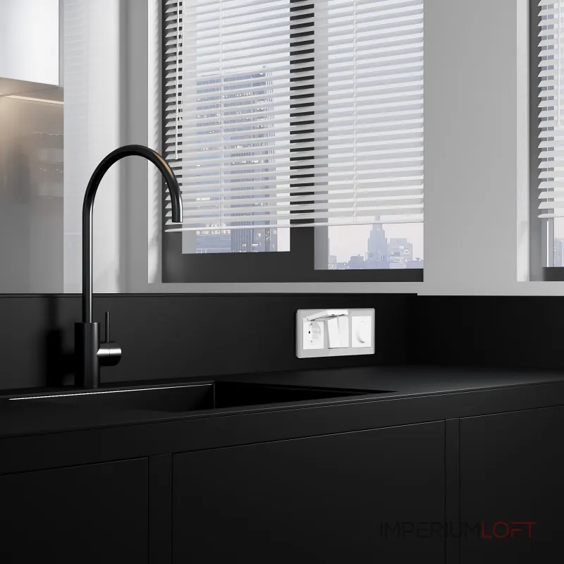 Розетка влагозащитная с защитной крышкой и шторкамиWerkel a069588 от ImperiumLoft Розетка влагозащитная с защитной крышкой и шторкамиWerkel a069588 от ImperiumLoft