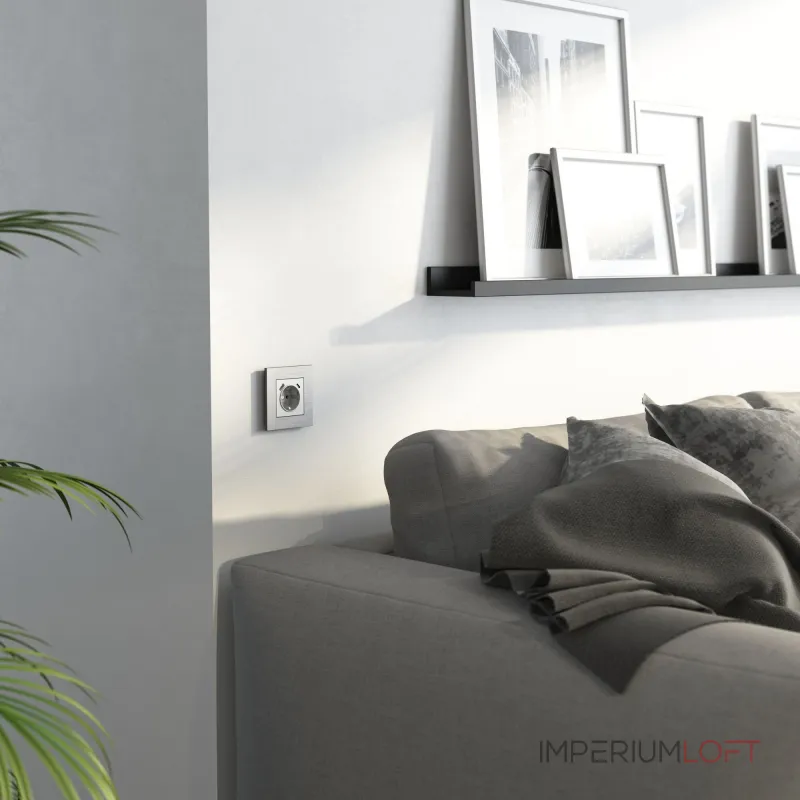 Рамка на 1 пост AluMax Werkel a066324 от ImperiumLoft Рамка на 1 пост AluMax Werkel a066324 от ImperiumLoft