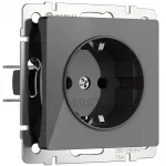 Розетка с заземлением и шторками Werkel a064091 от ImperiumLoft