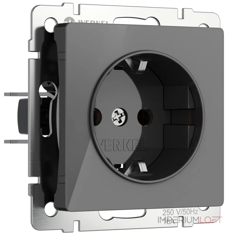 Розетка с заземлением и шторками Werkel a064091 от ImperiumLoft Розетка с заземлением и шторками Werkel a064091 от ImperiumLoft