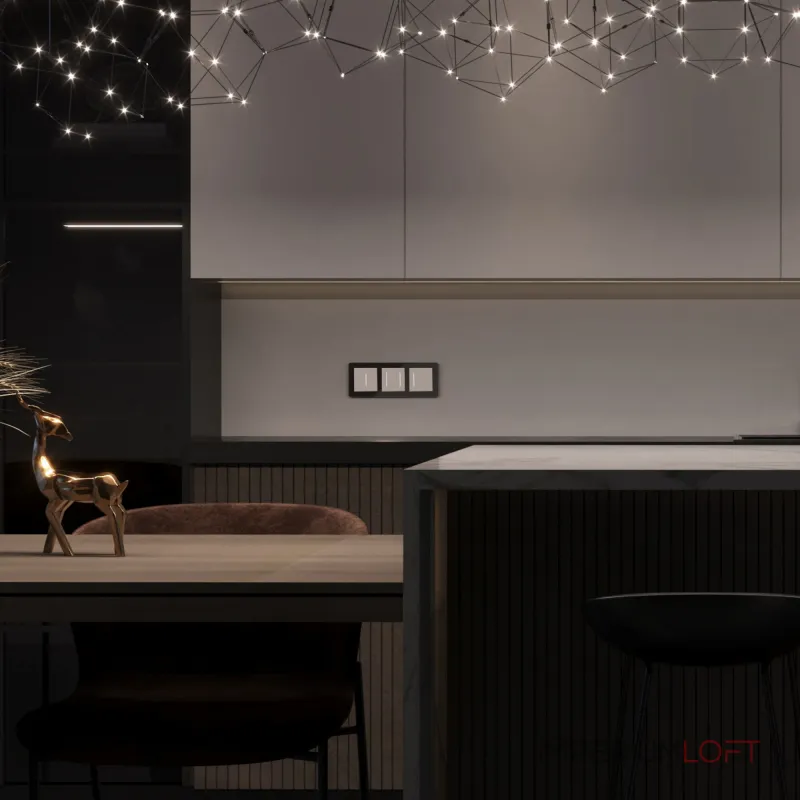 Сенсорный выключатель двухклавишный с подсветкой Werkel a063598 от ImperiumLoft Сенсорный выключатель двухклавишный с подсветкой Werkel a063598 от ImperiumLoft