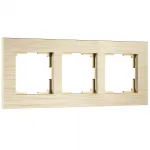 Рамка на 3 поста AluMax Werkel a066335