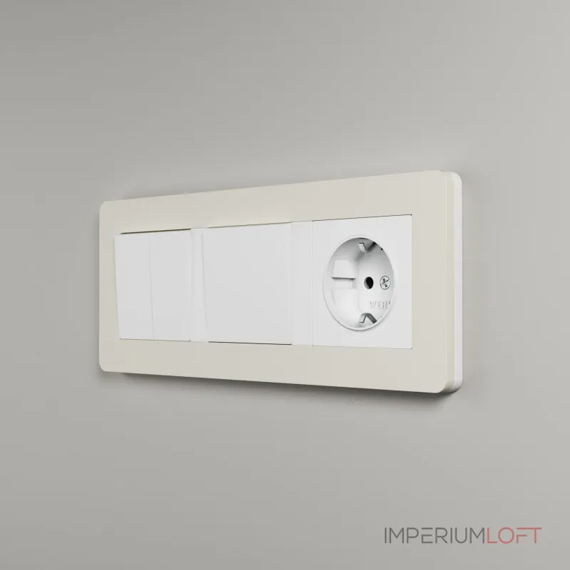 Рамка на 3 поста Split Werkel a067256