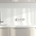Розетка четверная с заземлением и шторками Gallant Werkel W5072210