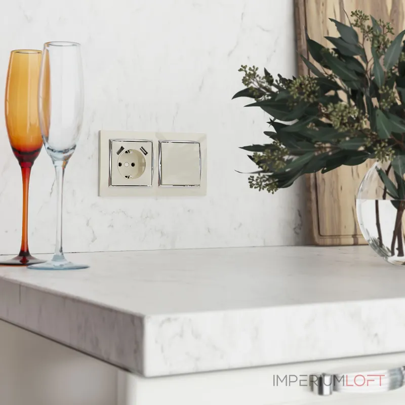 Клавиша для выключателя перекрестного Werkel a050863 от ImperiumLoft Клавиша для выключателя перекрестного Werkel a050863 от ImperiumLoft