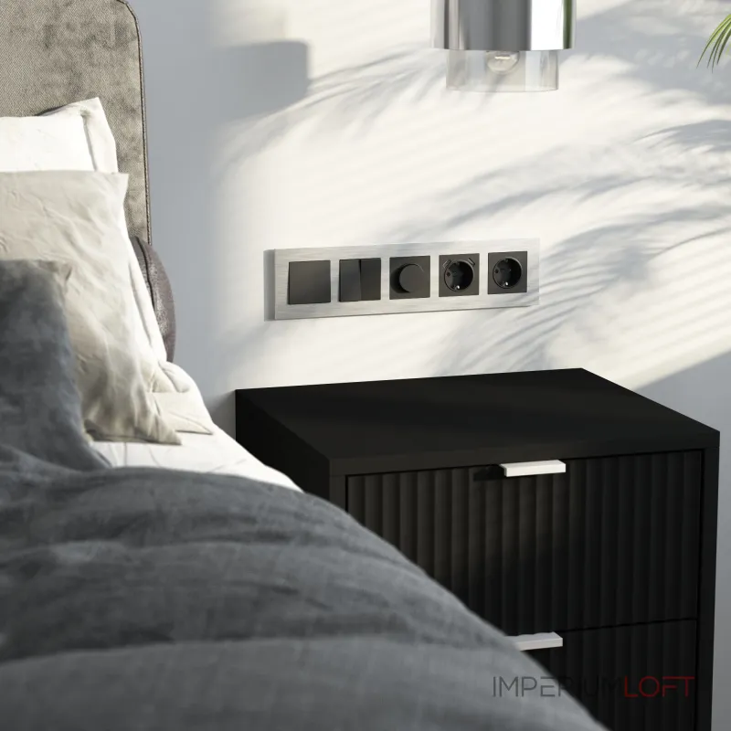 Рамка на 5 постов AluMax Werkel a069965