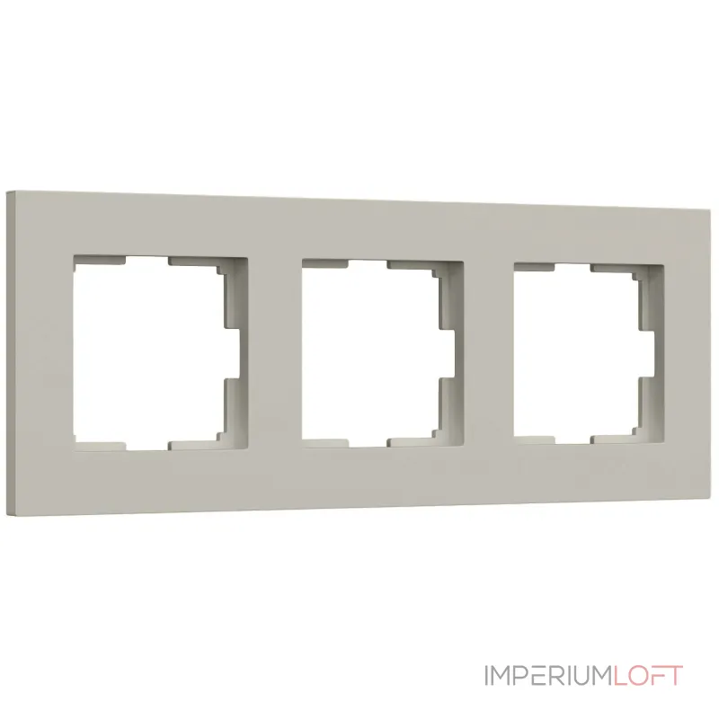 Рамка на 3 поста Slab Werkel W0032917
