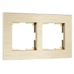 Рамка на 2 поста AluMax Werkel a066334
