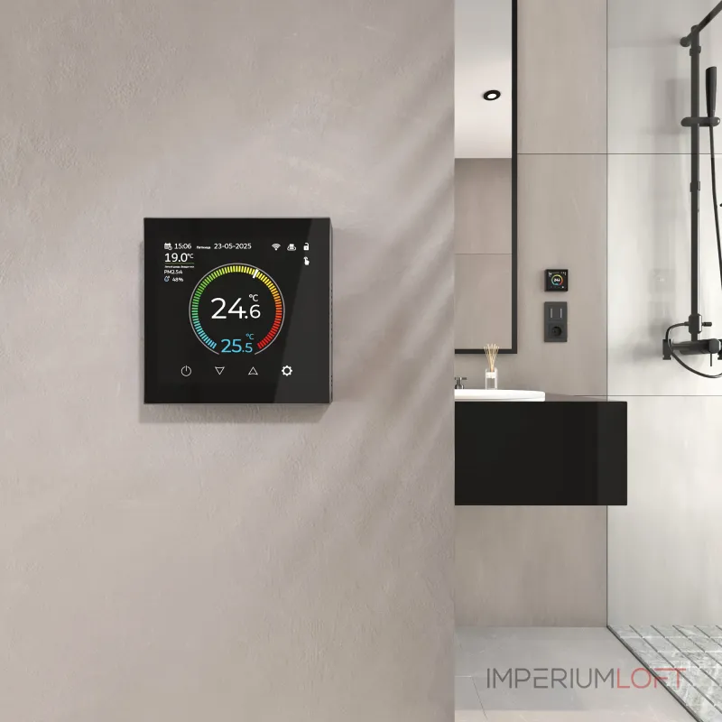 Умный сенсорный терморегулятор с LCD дисплеем Werkel W1851108