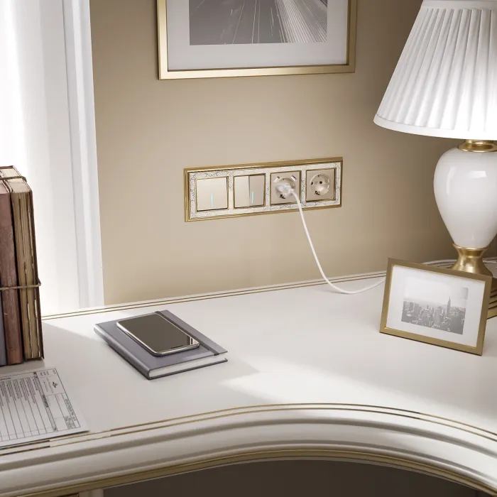 Накладка для розетки USB Werkel a050854 от ImperiumLoft