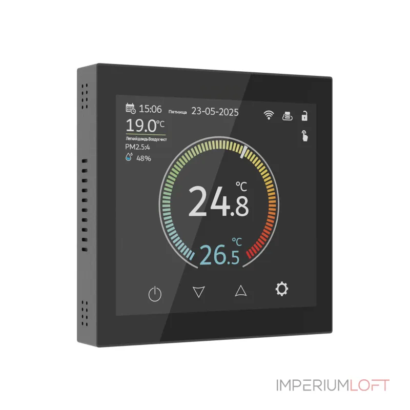 Умный сенсорный терморегулятор с LCD дисплеем Werkel W1851108