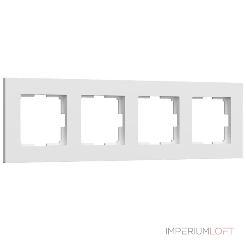 Рамка на 4 поста Slab Werkel a062797