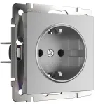Розетка с заземлением Werkel W1171006