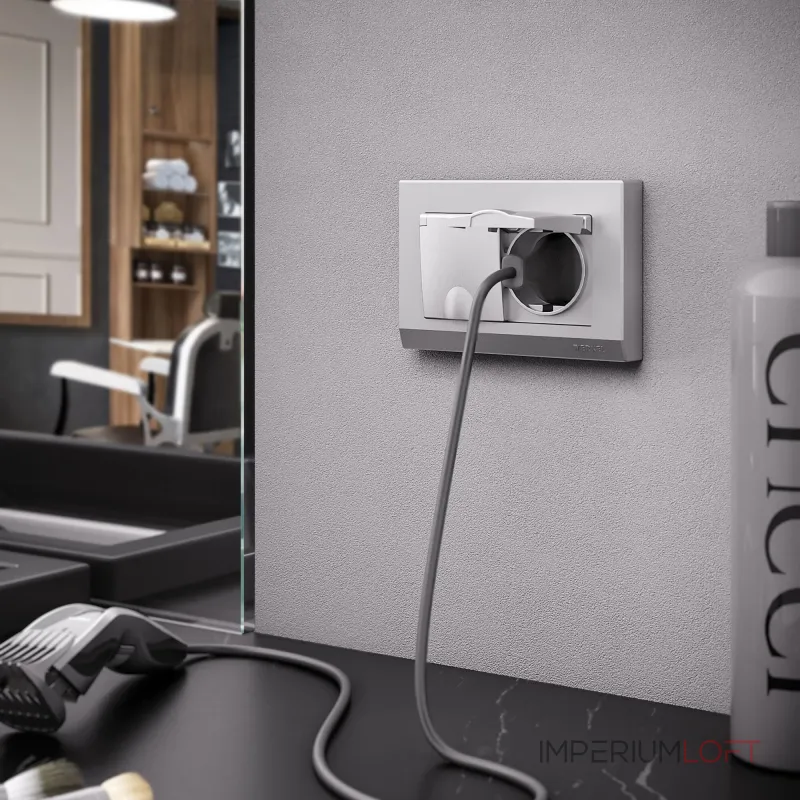 Розетка двойная влагозащ с зазем с защит крышками и шторками Werkel a057288 от ImperiumLoft Розетка двойная влагозащ с зазем с защит крышками и шторками Werkel a057288 от ImperiumLoft