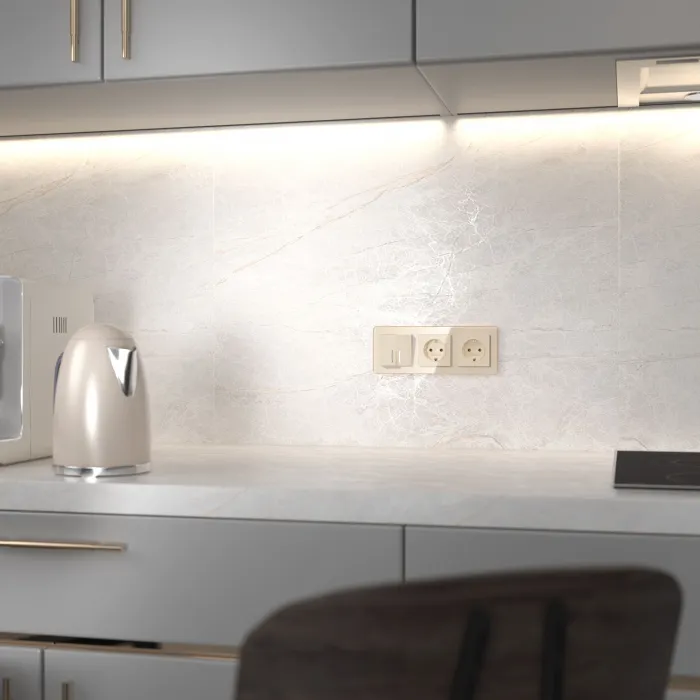Выключатель двухклавишный с подсветкой Werkel a064057 от ImperiumLoft