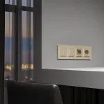 Умный сенсорный выключатель одноклавишный Werkel a064145 от ImperiumLoft