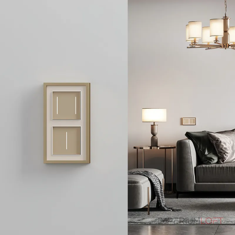 Умный сенсорный выключатель одноклавишный Werkel a064145 от ImperiumLoft Умный сенсорный выключатель одноклавишный Werkel a064145 от ImperiumLoft