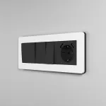 Рамка на 3 поста Split Werkel a067990