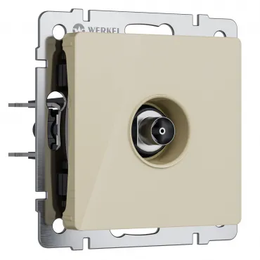 ТВ-розетка оконечная Werkel a064065