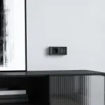 Выключатель двухклавишный с подсветкой Gallant Werkel W5020134
