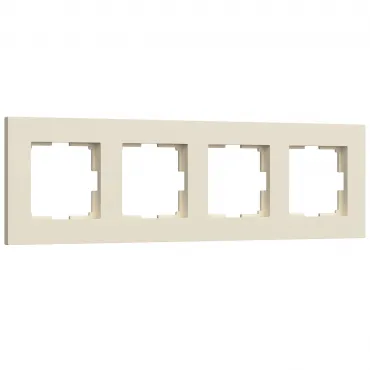 Рамка на 4 поста Slab Werkel a062809