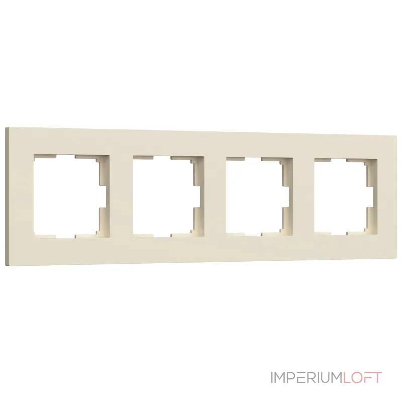 Рамка на 4 поста Slab Werkel a062809