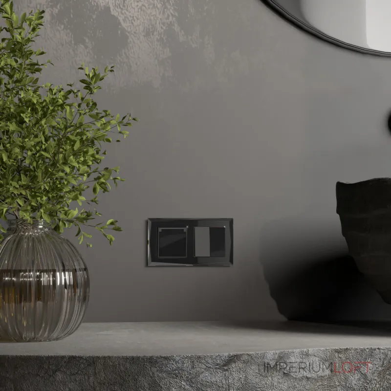 Розетка влагозащитная с защитной крышкой и шторкамиWerkel a064043 от ImperiumLoft Розетка влагозащитная с защитной крышкой и шторкамиWerkel a064043 от ImperiumLoft