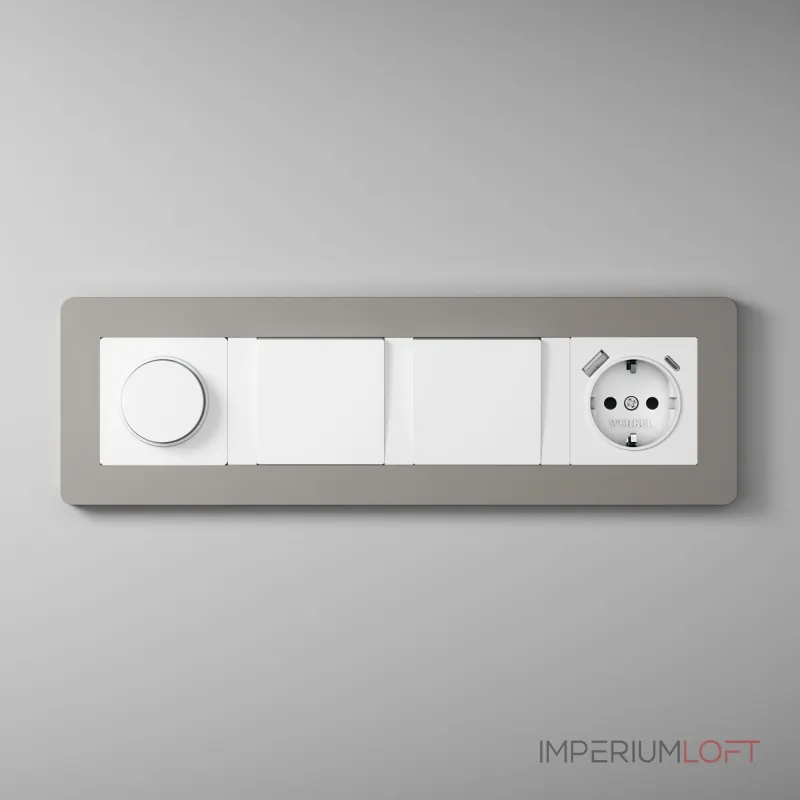 Рамка на 4 поста Split Werkel a067264
