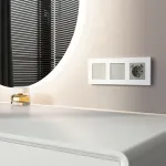 Сенсорный выключатель двухклавишный с подсветкой Werkel a069763 от ImperiumLoft