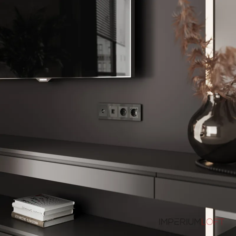 ТВ-розетка оконечная Werkel a064096