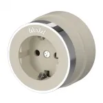 Розетка с заземлением Vitage Werkel a055930
