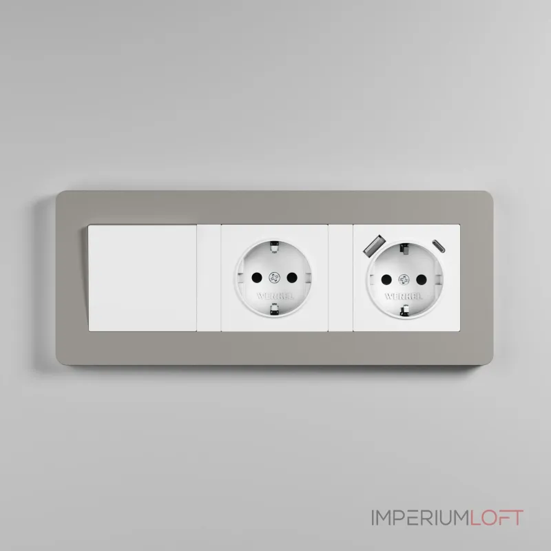 Рамка на 3 поста Split Werkel a067262