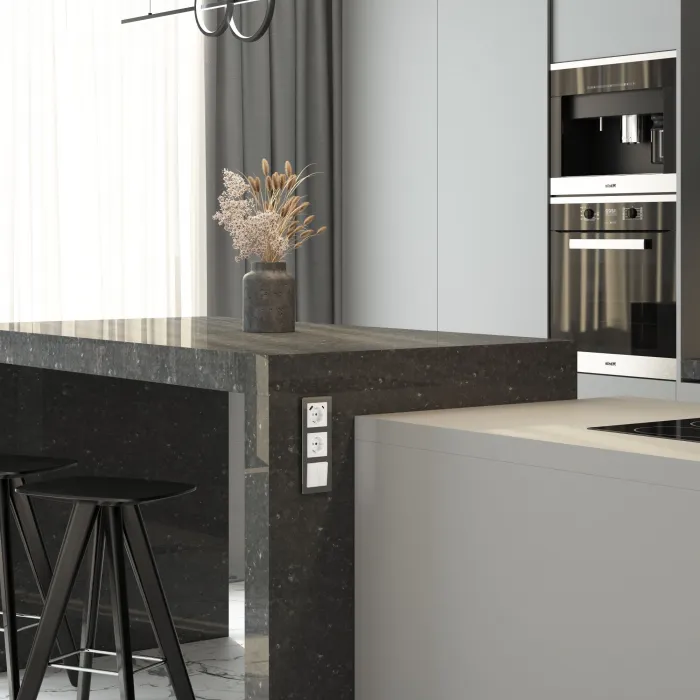 Розетка с заземлением. шторками и USB тип A+C Werkel a064014 от ImperiumLoft