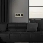 Сенсорный выключатель двухклавишный с подсветкой Werkel a063602