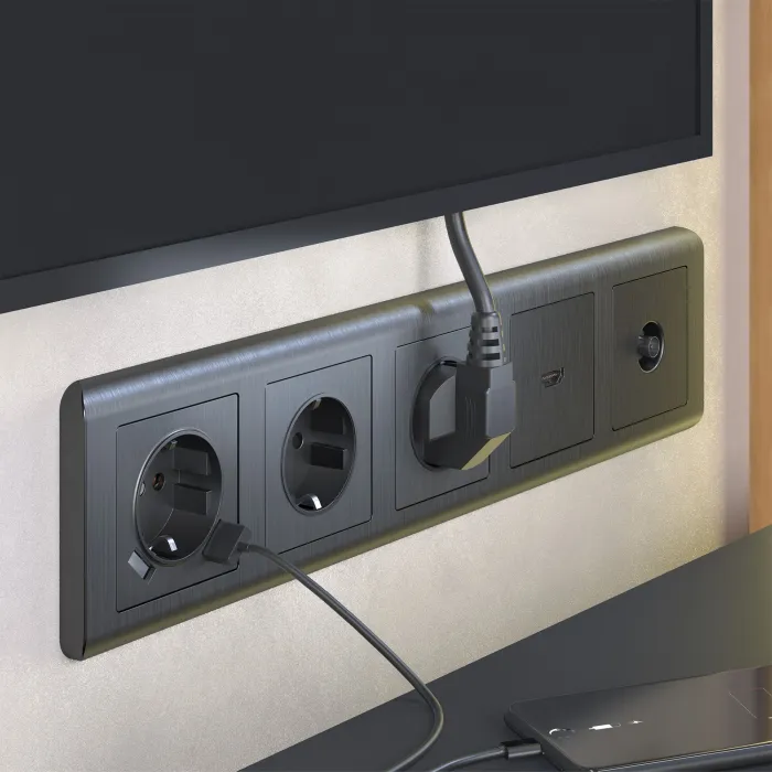 Накладка для розетки HDMI Werkel a050744 от ImperiumLoft
