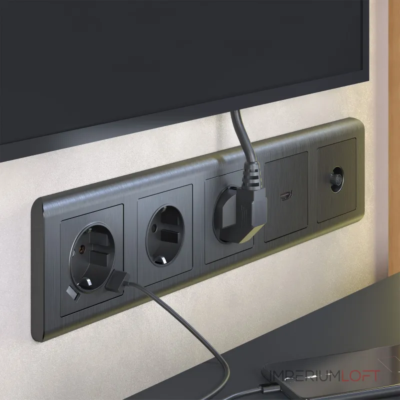 Накладка для розетки HDMI Werkel a050744