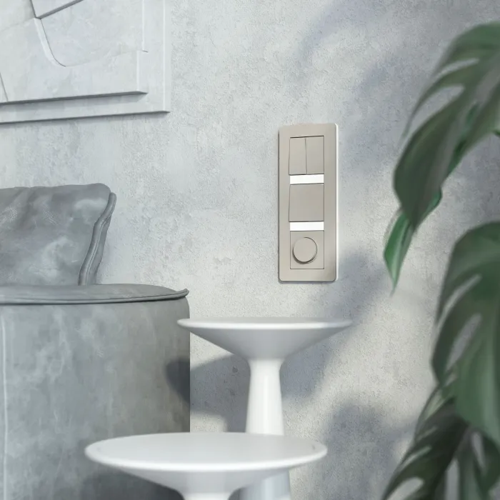 Выключатель двухклавишный Werkel a069452 от ImperiumLoft