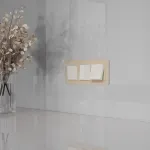 Розетка влагозащитная с защитной крышкой и шторкамиWerkel a069595 от ImperiumLoft