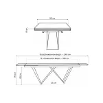 Обеденный стол Woodville 588043