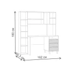 Компьютерный стол Woodville 595681